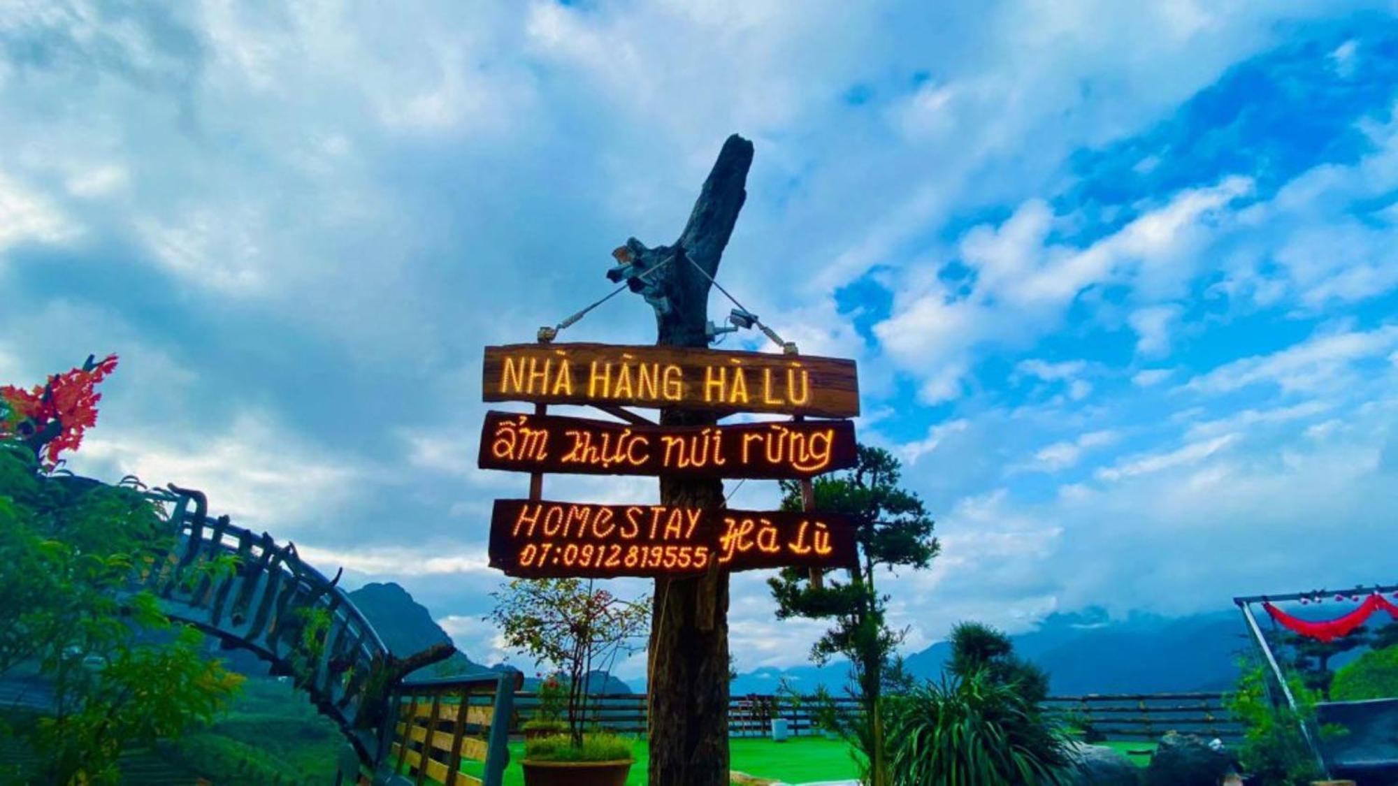 Ha Lu Homestay Lào Cai Exterior foto