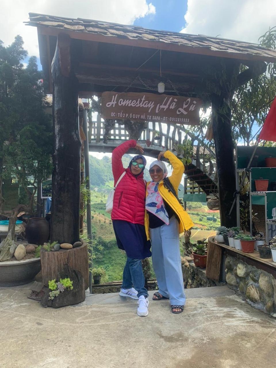 Ha Lu Homestay Lào Cai Exterior foto